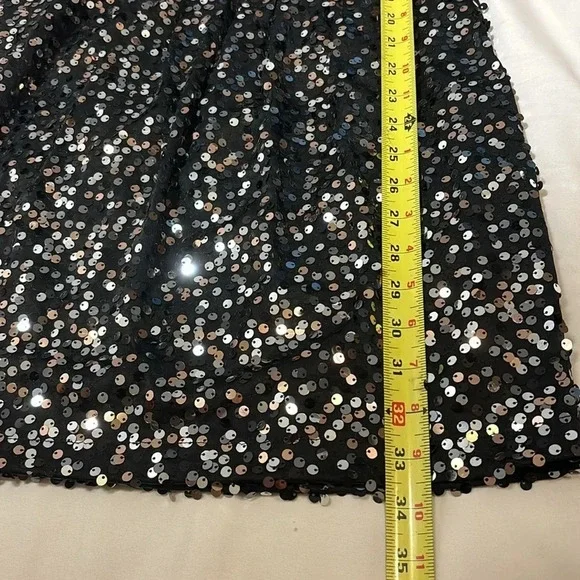 Bisou Bisou Black Party Sparkle Dress size 6 - Picture 6 of 9